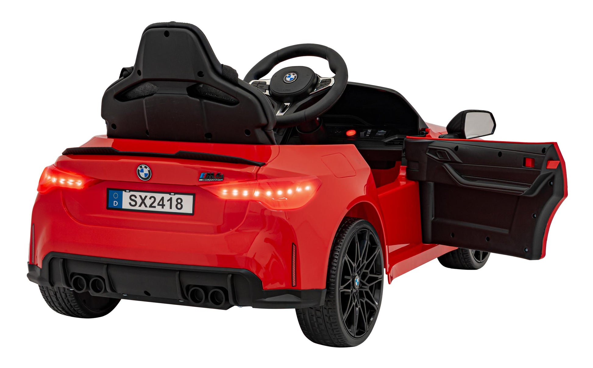 Licencirani auto na akumulator BMW M4 - crveni