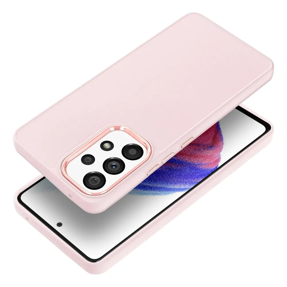FRAME ovitek za SAMSUNG A53 5G pudrasto roza