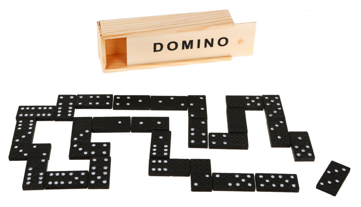 Drveni domino sa 28 elemenata