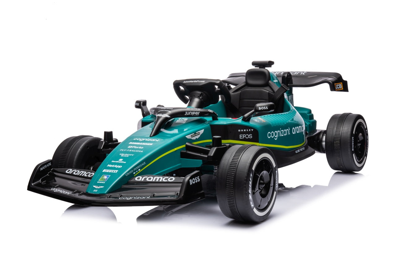 Formula1 na akumulator Aston Martin Cognizant Aramco - tirkizna