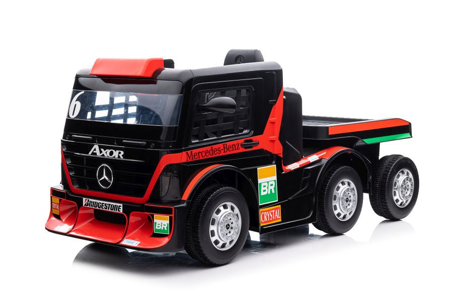 Kamion na akumulator Mercedes XMX622B - crveni