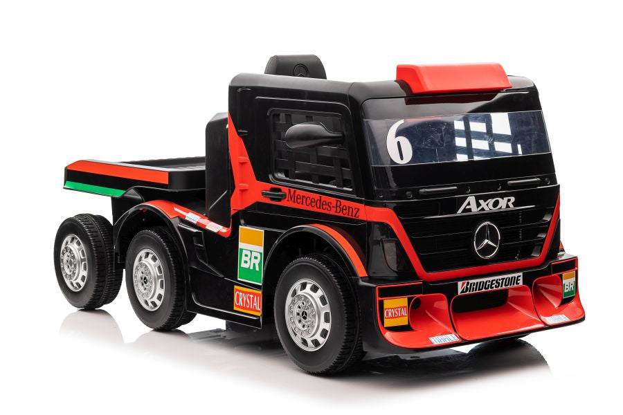 Kamion na akumulator Mercedes XMX622B - crveni