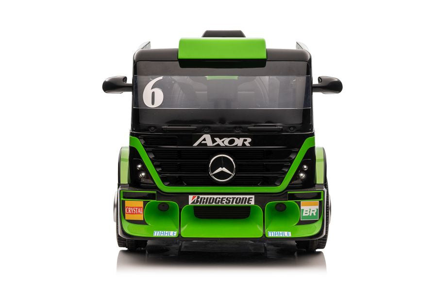 Kamion na akumulator Mercedes XMX622B - zeleni