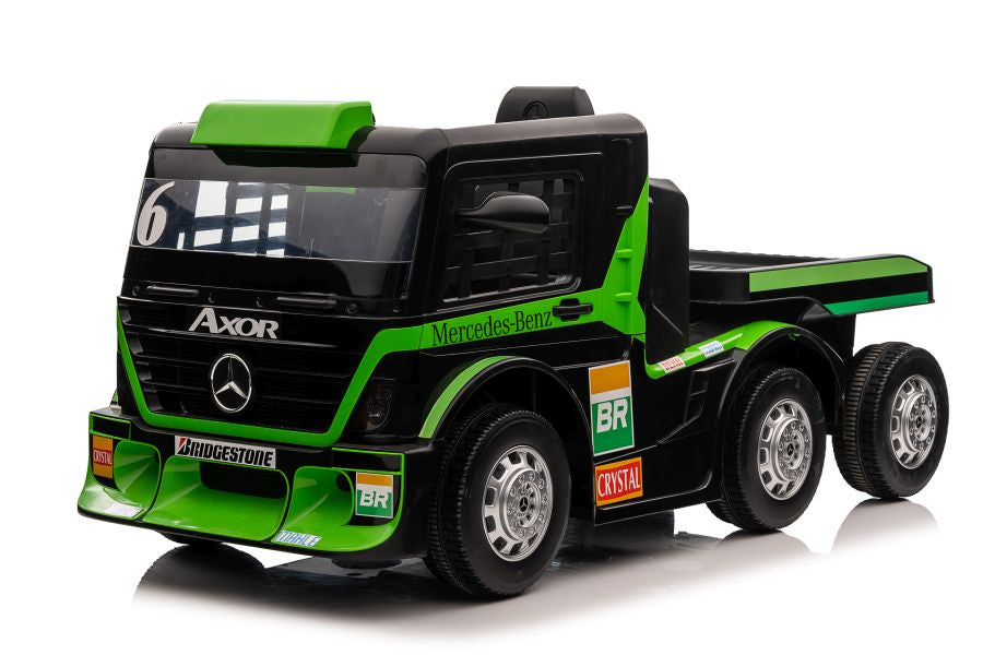 Kamion na akumulator Mercedes XMX622B - zeleni