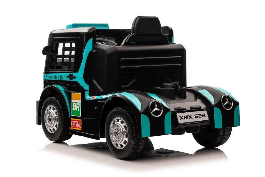Kamion na akumulator Mercedes XMX622 - plavi