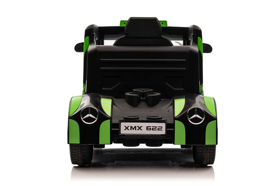 Kamion na akumulator Mercedes XMX622 - Zeleni