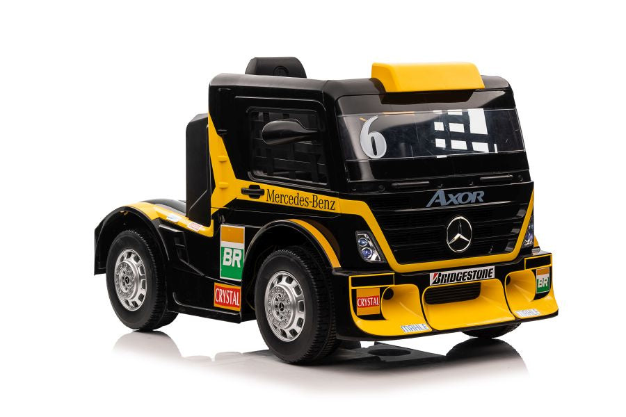 Kamion na akumulator Mercedes XMX622 - žuti