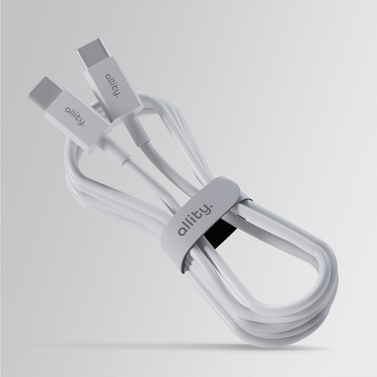 ALLITY kabel AUC-03 USB-C -USB-C 2,0 m 60W BIJELI