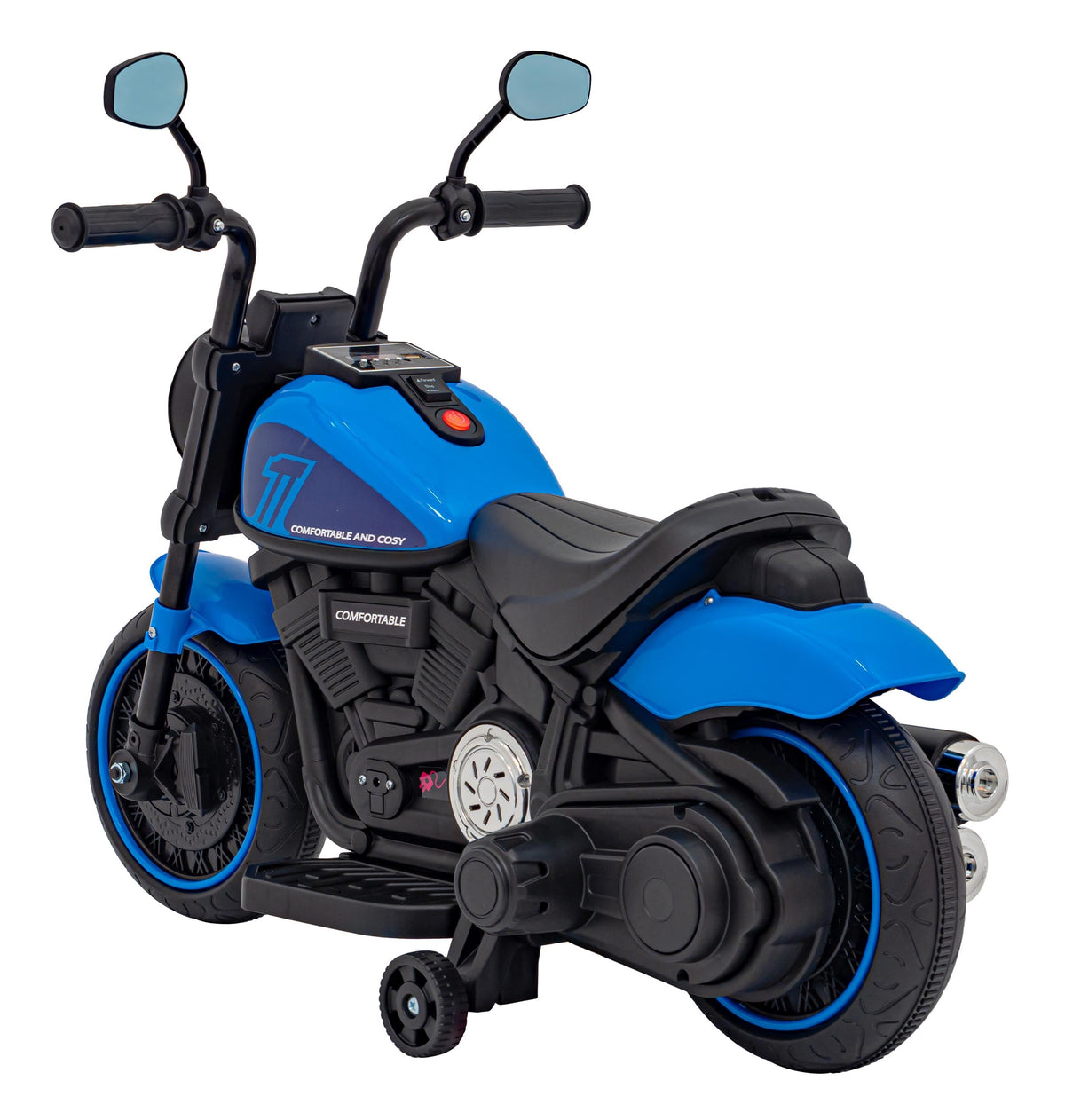 Motor na akumulator FASTER motorbike - Plavi