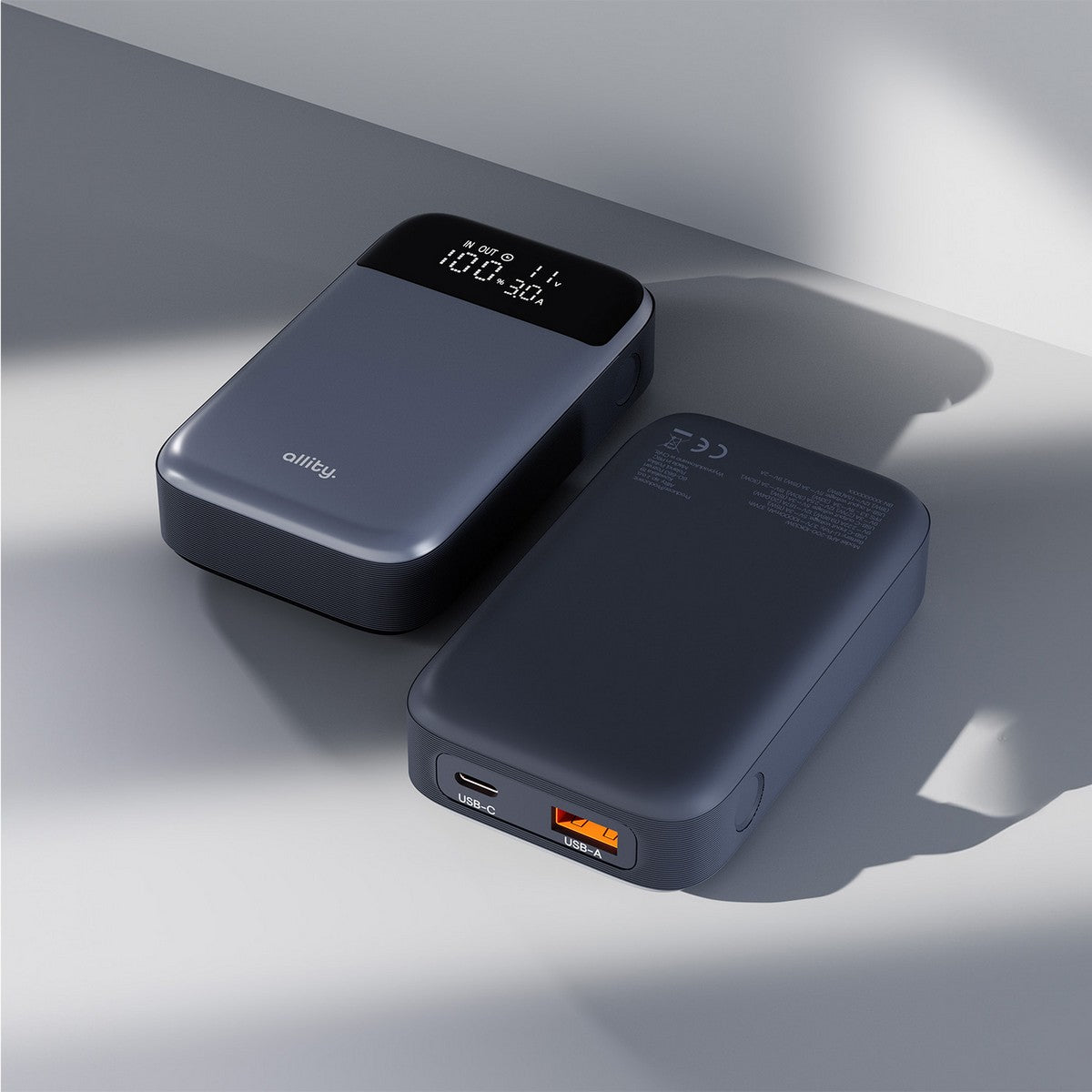 ALLITY prijenosna baterija APB-200 PD 33W 10000 mAh siva