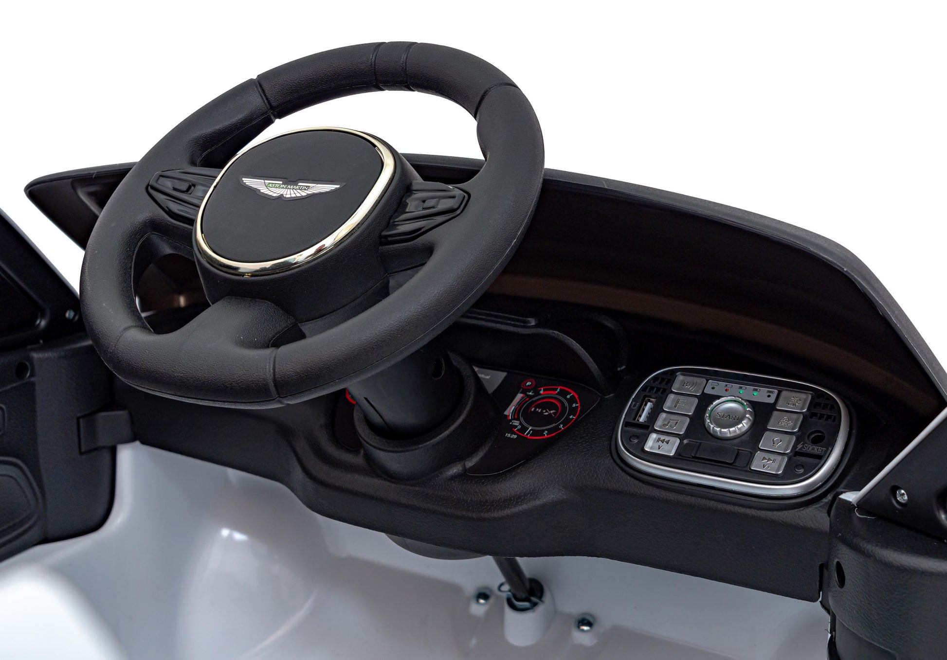 Licencirani auto na akumulator Aston Martin DBX - bijeli