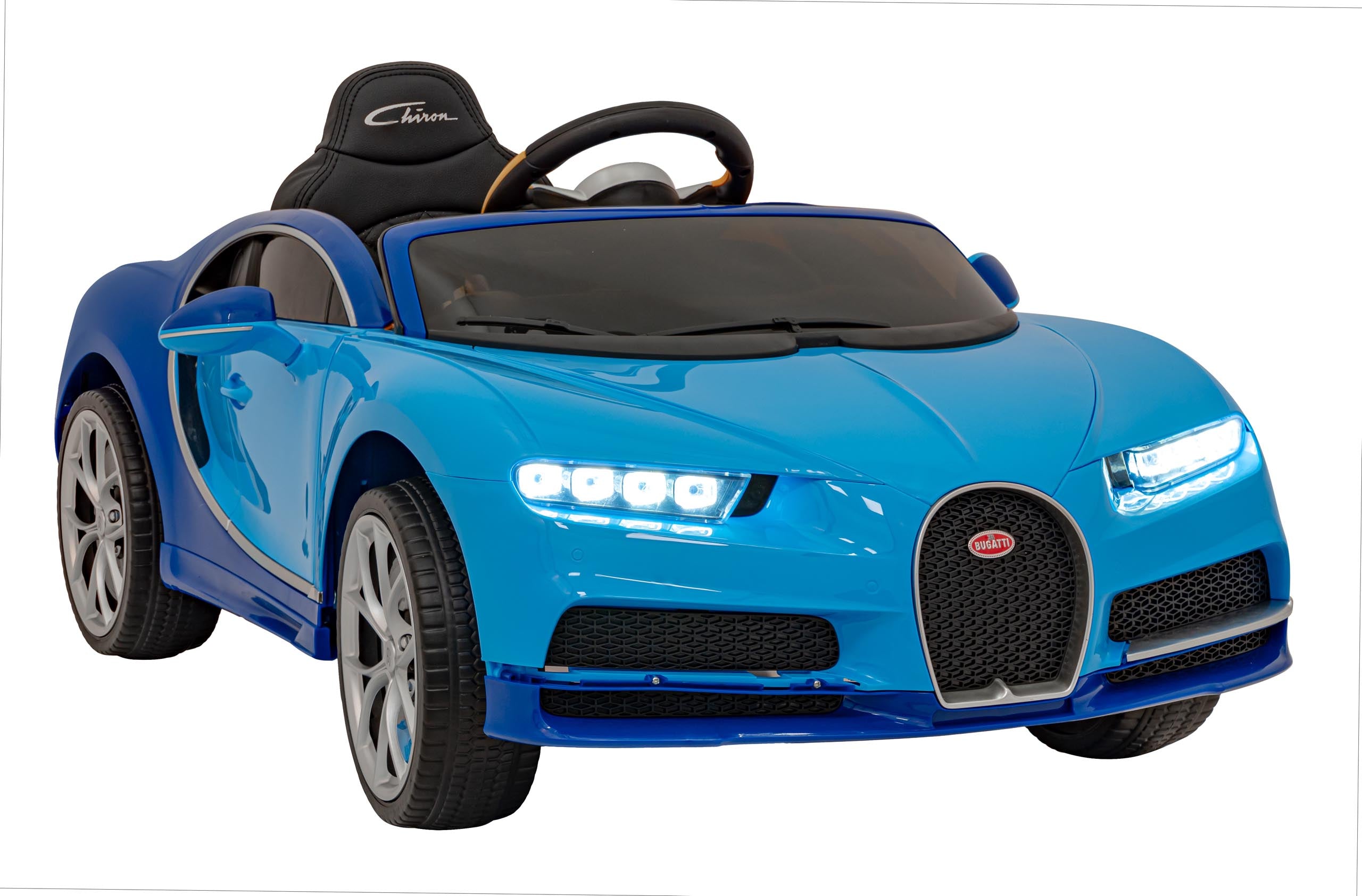 Licencirani auto na akumulator Bugatti Chiron - plavi
