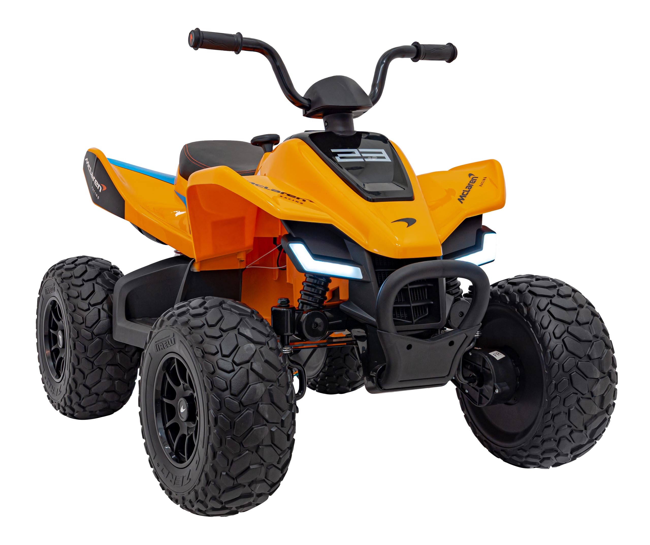 Licencirani quad na akumulator Mclaren Racing MCL 35 4x4- narančasti