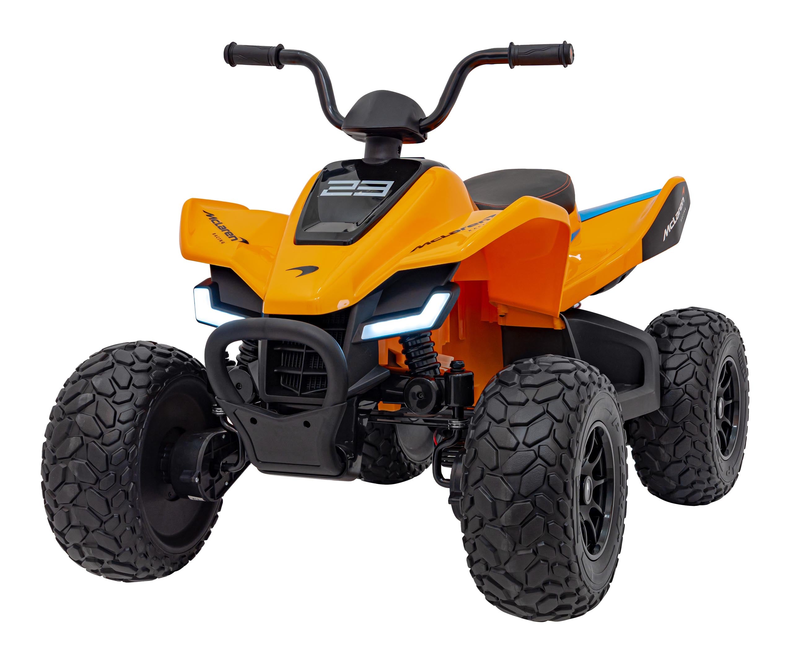 Licencirani quad na akumulator Mclaren Racing MCL 35 4x4- narančasti