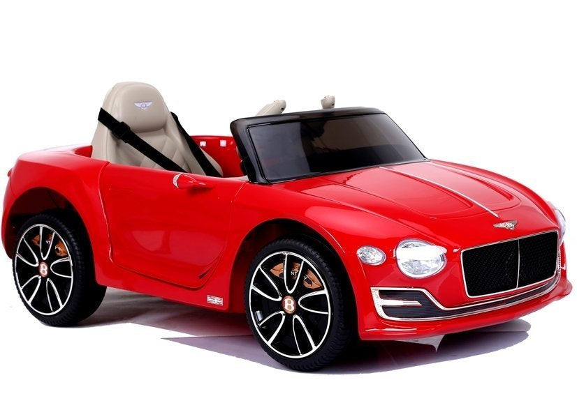Bentley Electric Ride On Car - Red Painted