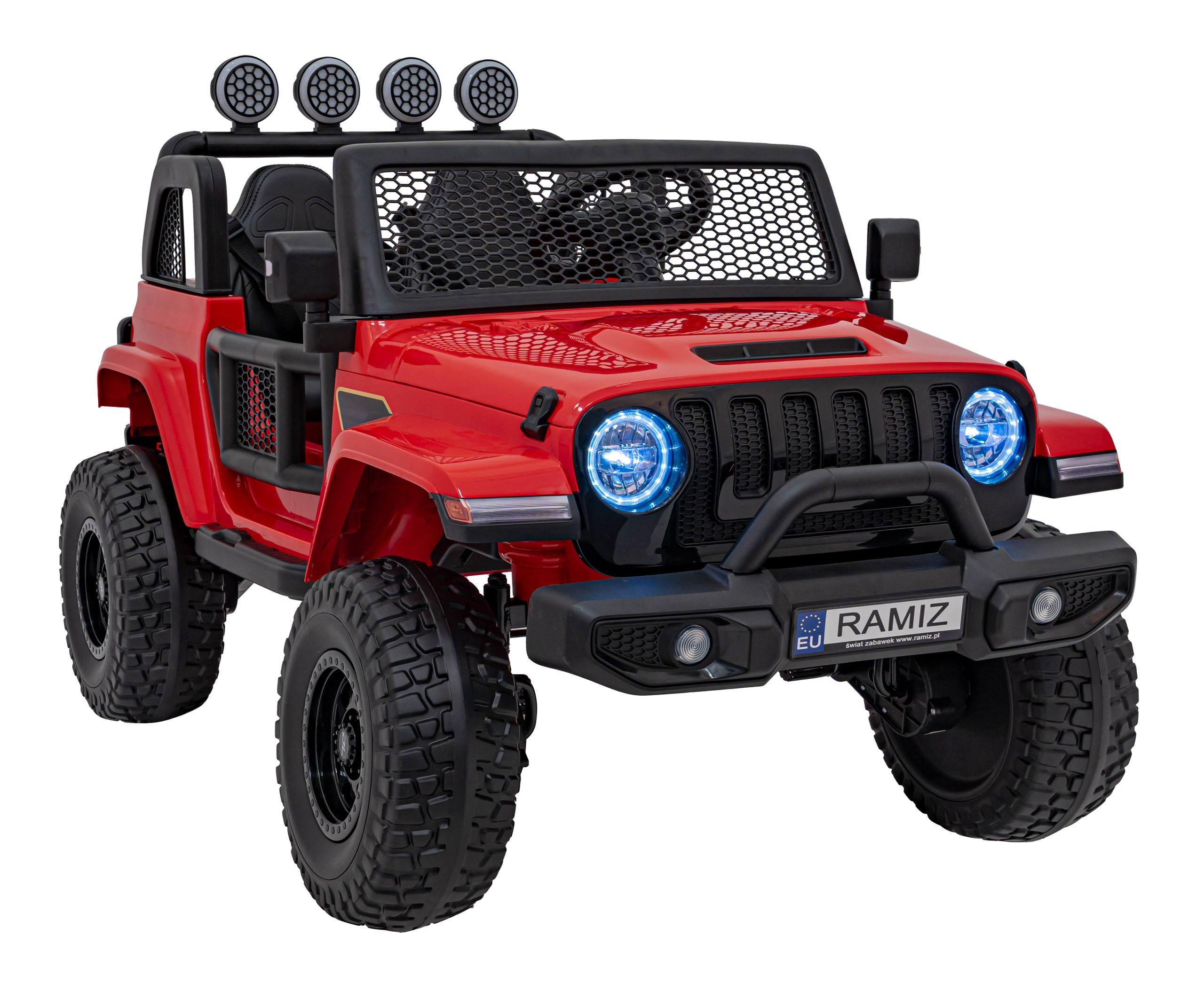 Auto na akumulator OFF-ROAD 3.0 4x4 - crveni