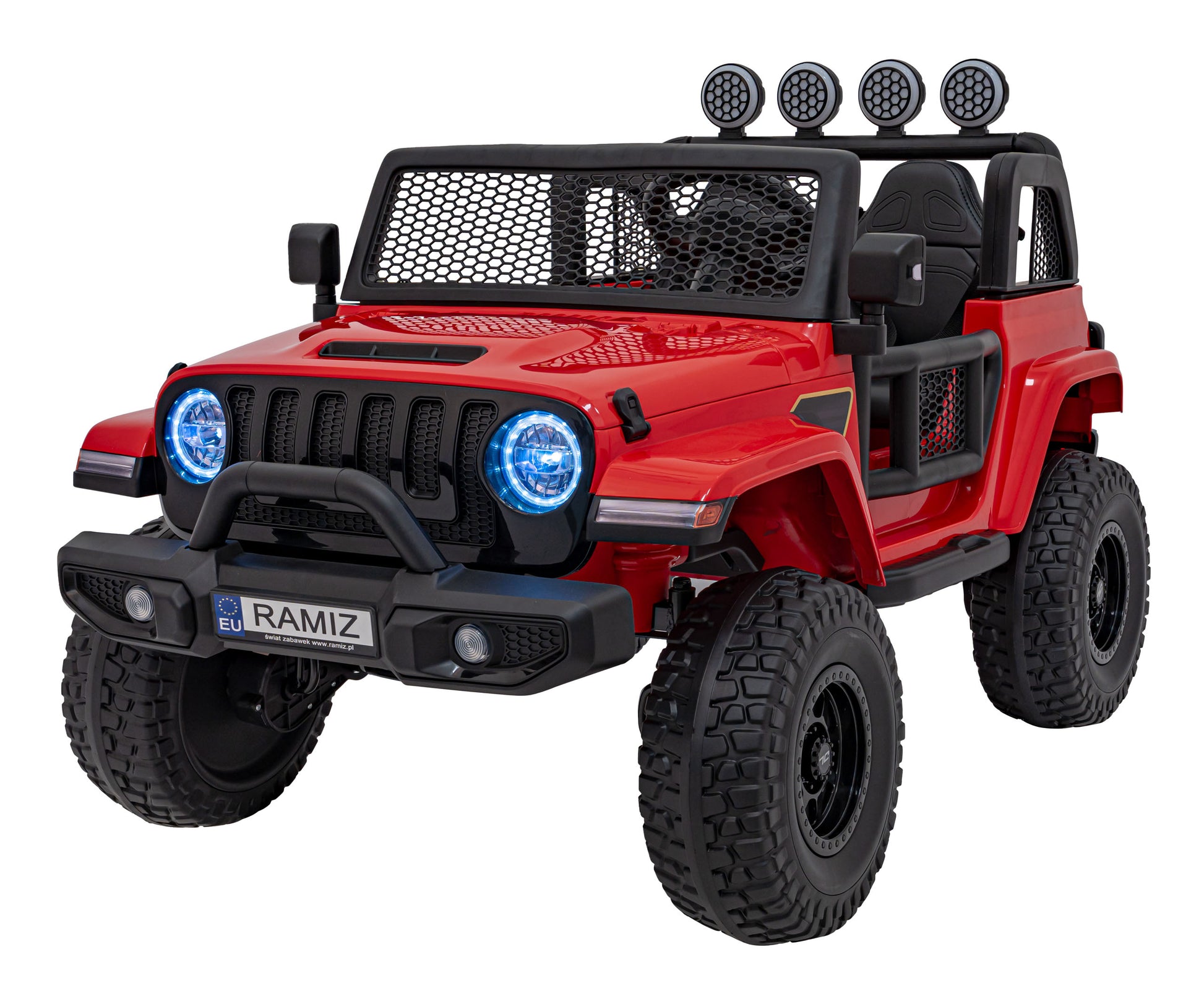 Auto na akumulator OFF-ROAD 3.0 4x4 - crveni
