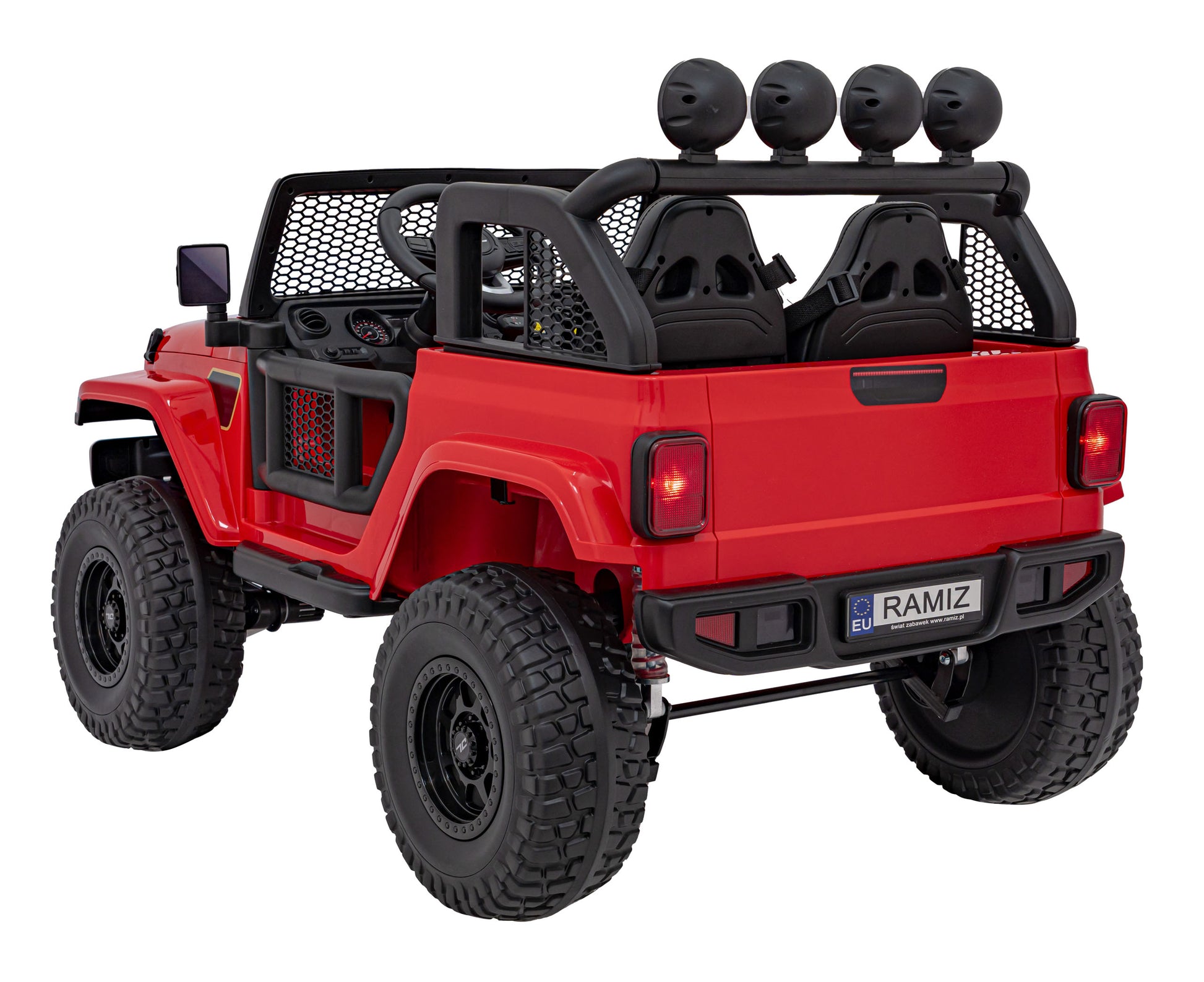 Auto na akumulator OFF-ROAD 3.0 4x4 - crveni