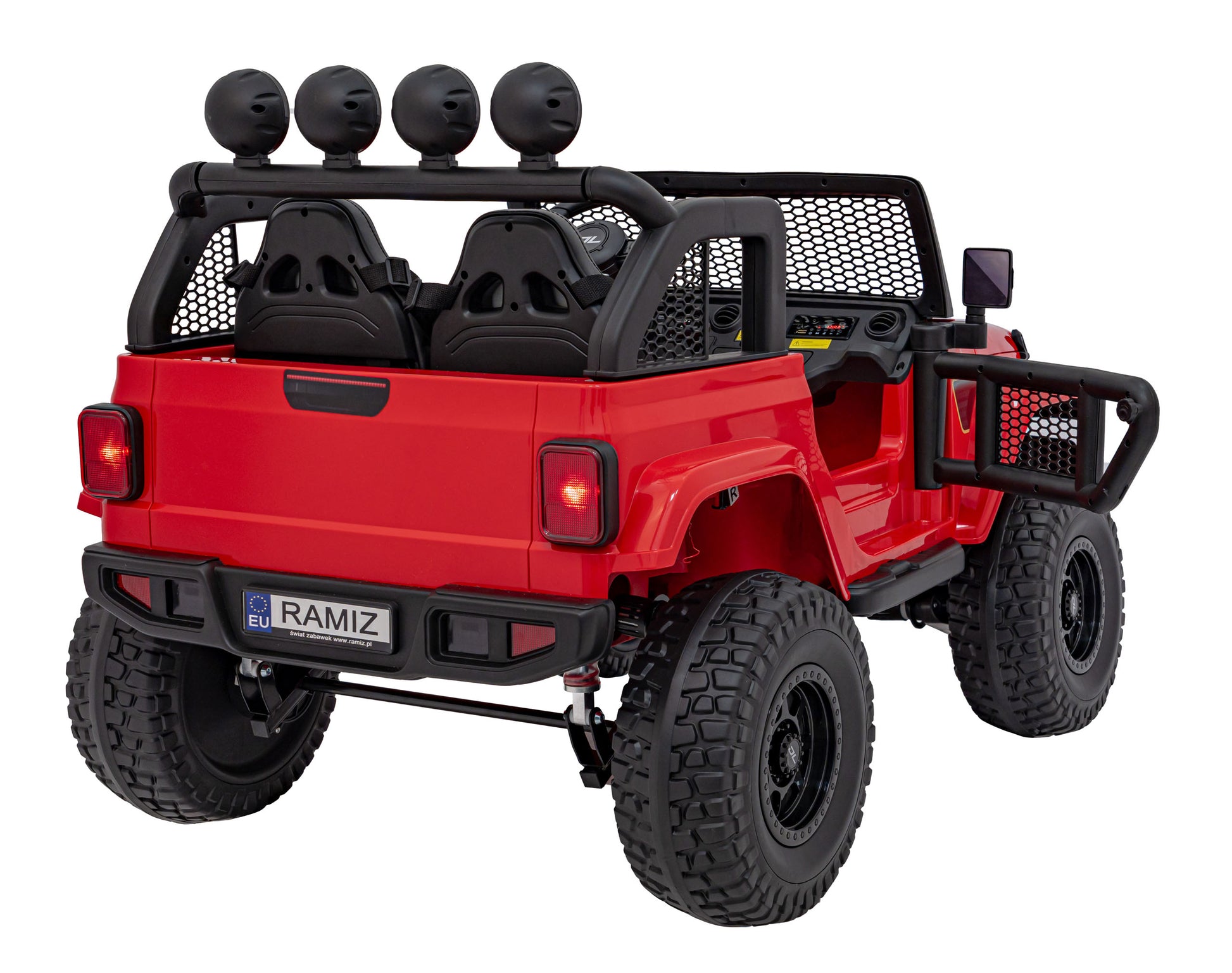 Auto na akumulator OFF-ROAD 3.0 4x4 - crveni