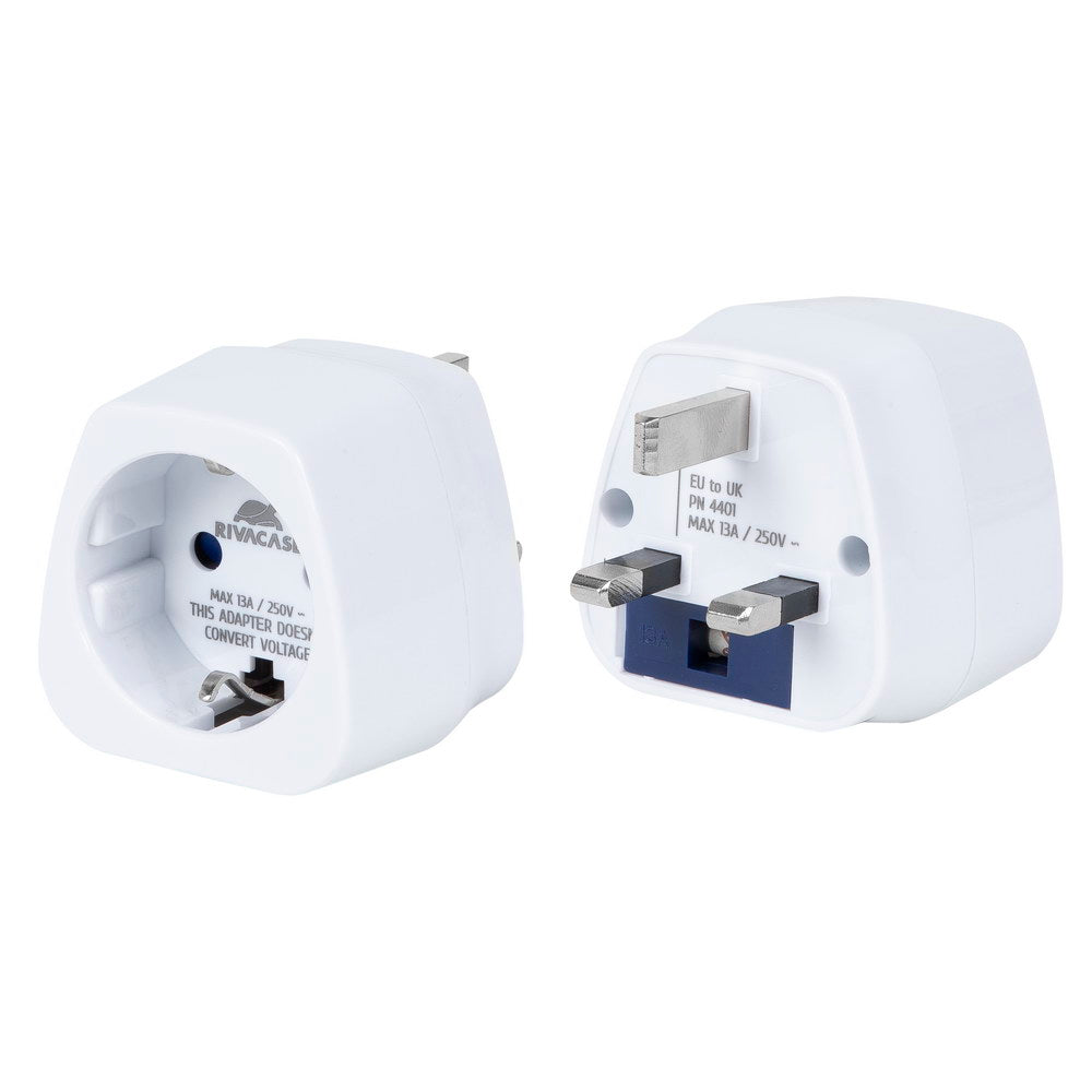 Prijenosni adapter RivaCase PS4401 W00, EU to UK