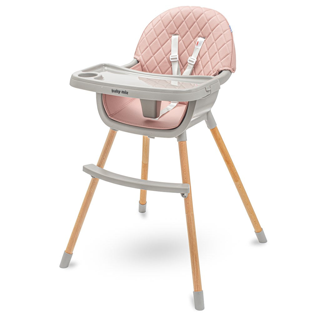 Baby Mix hranilica Freya dusty pink