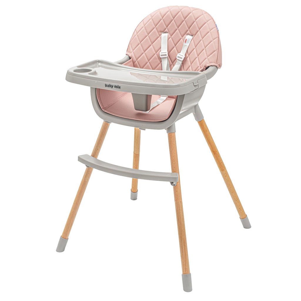 Baby Mix hranilica Freya dusty pink