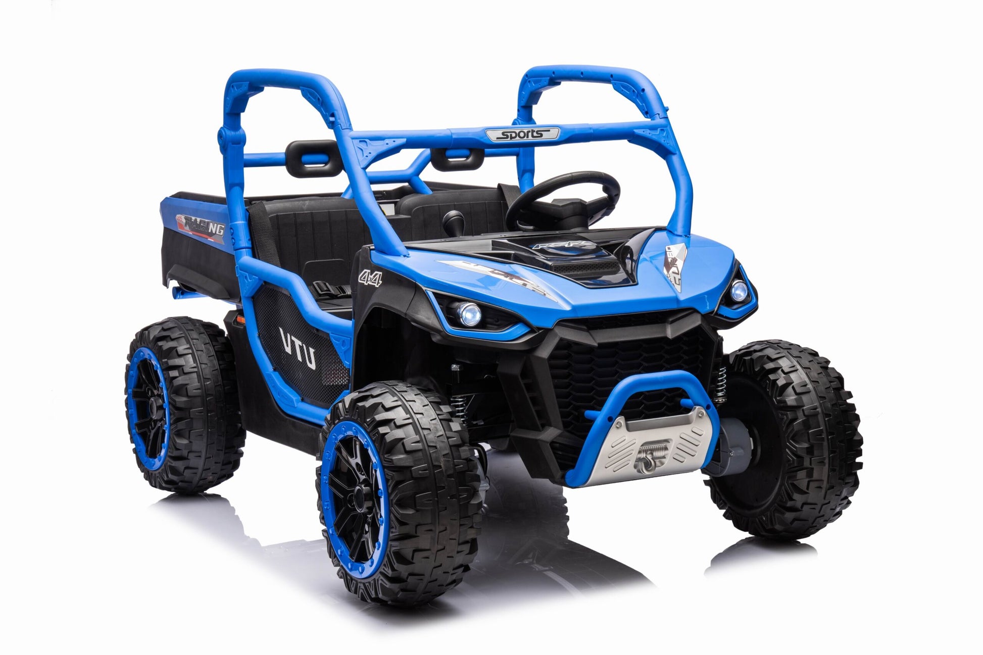 Buggy na akumulator UTV Racing 4x4 - DVOSJED - plavi
