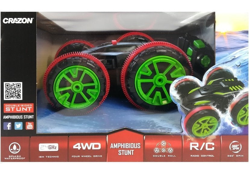 Vozilo na daljinsko upravljanje super duble - crveno/crni