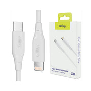 ALLITY kabel AUC-02 USB-C - Lightning 2,0 m 27W BIJELI