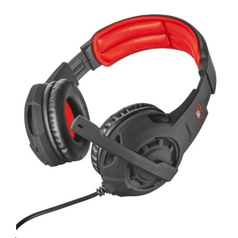 Trust GXT 310 Slušalice Žičano Obruč za glavu Igranje Crveno