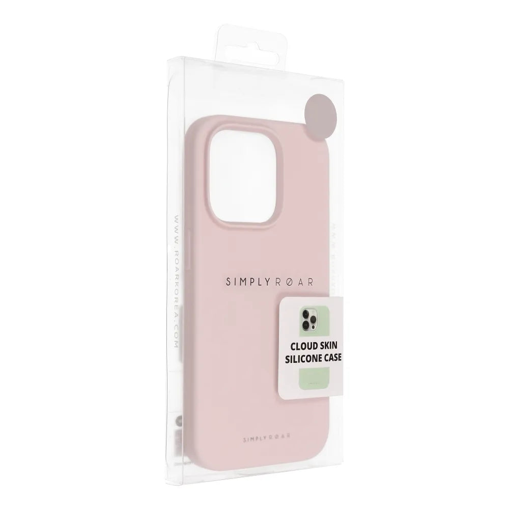 Roar Cloud-Skin maska za iPhone 12 Pro, svetlo roza