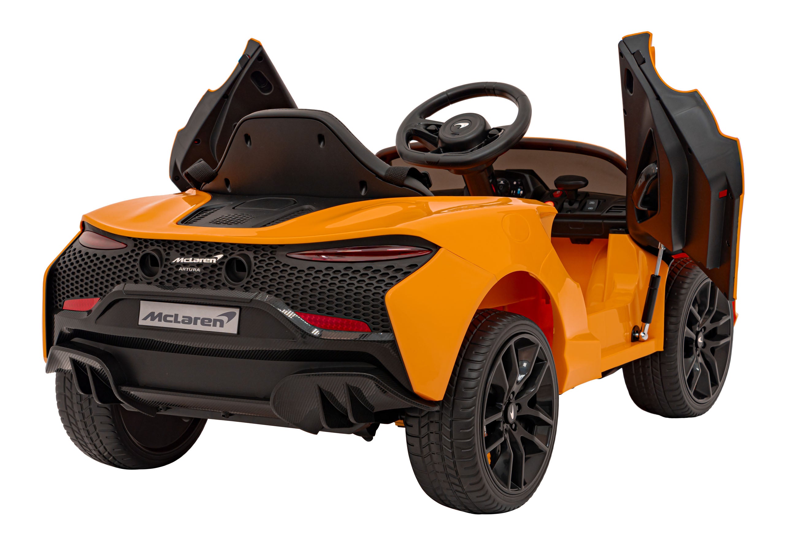 Licencirani auto na akumulator Mclaren Artura 4x4 - narančasti