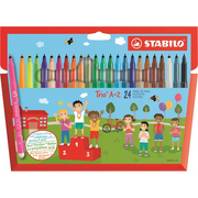 STABILO Trio A–Z flomaster Fine Višebojno 24 kom