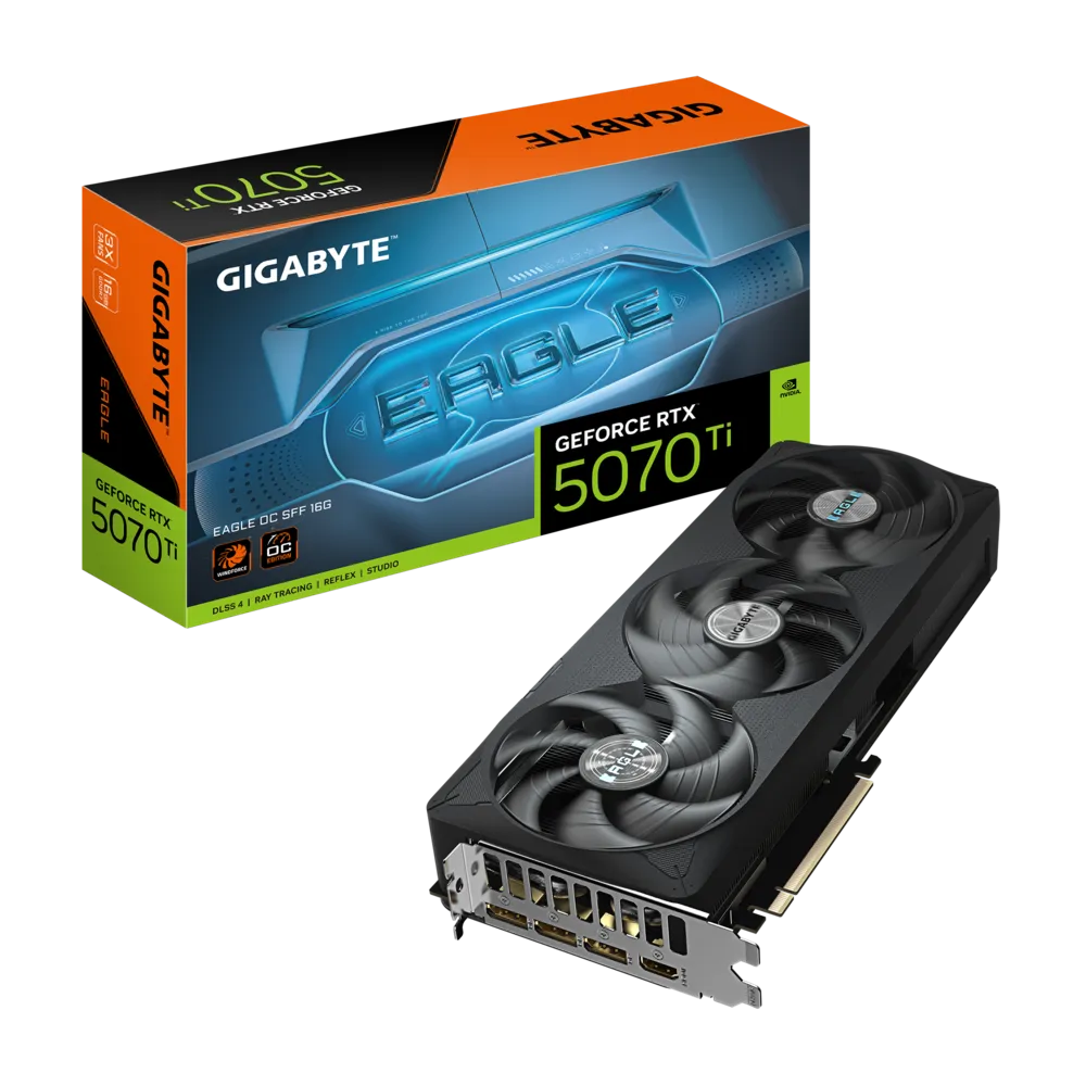 GIGABYTE GeForce RTX 5070 Ti EAGLE OC SFF 16G NVIDIA 16 GB GDDR7