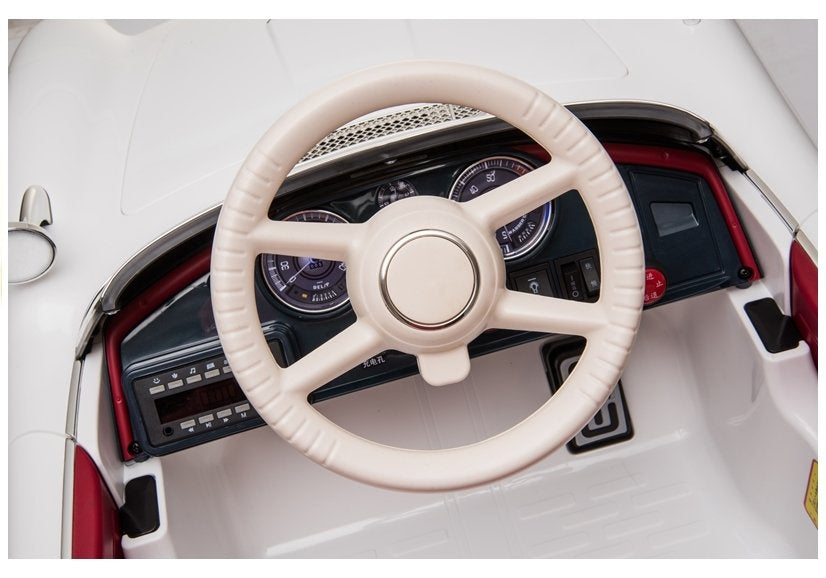 Licencirani auto na akumulator BMW Retro - bijeli