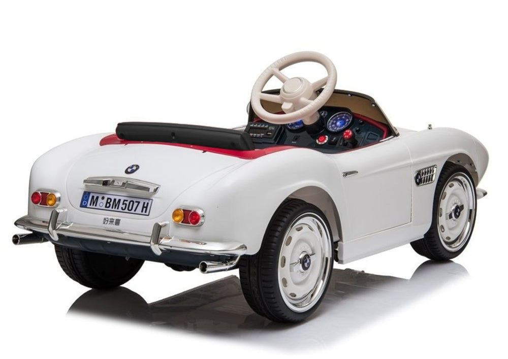 Licencirani auto na akumulator BMW Retro - bijeli