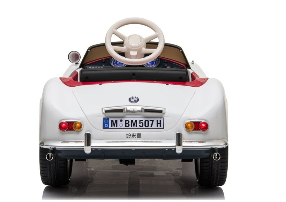 Licencirani auto na akumulator BMW Retro - bijeli