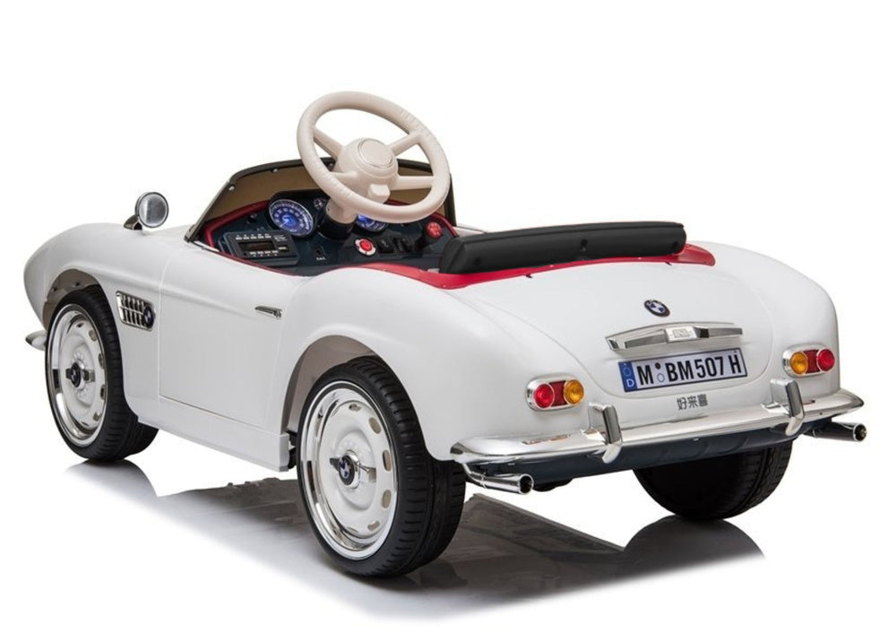 Licencirani auto na akumulator BMW Retro - bijeli