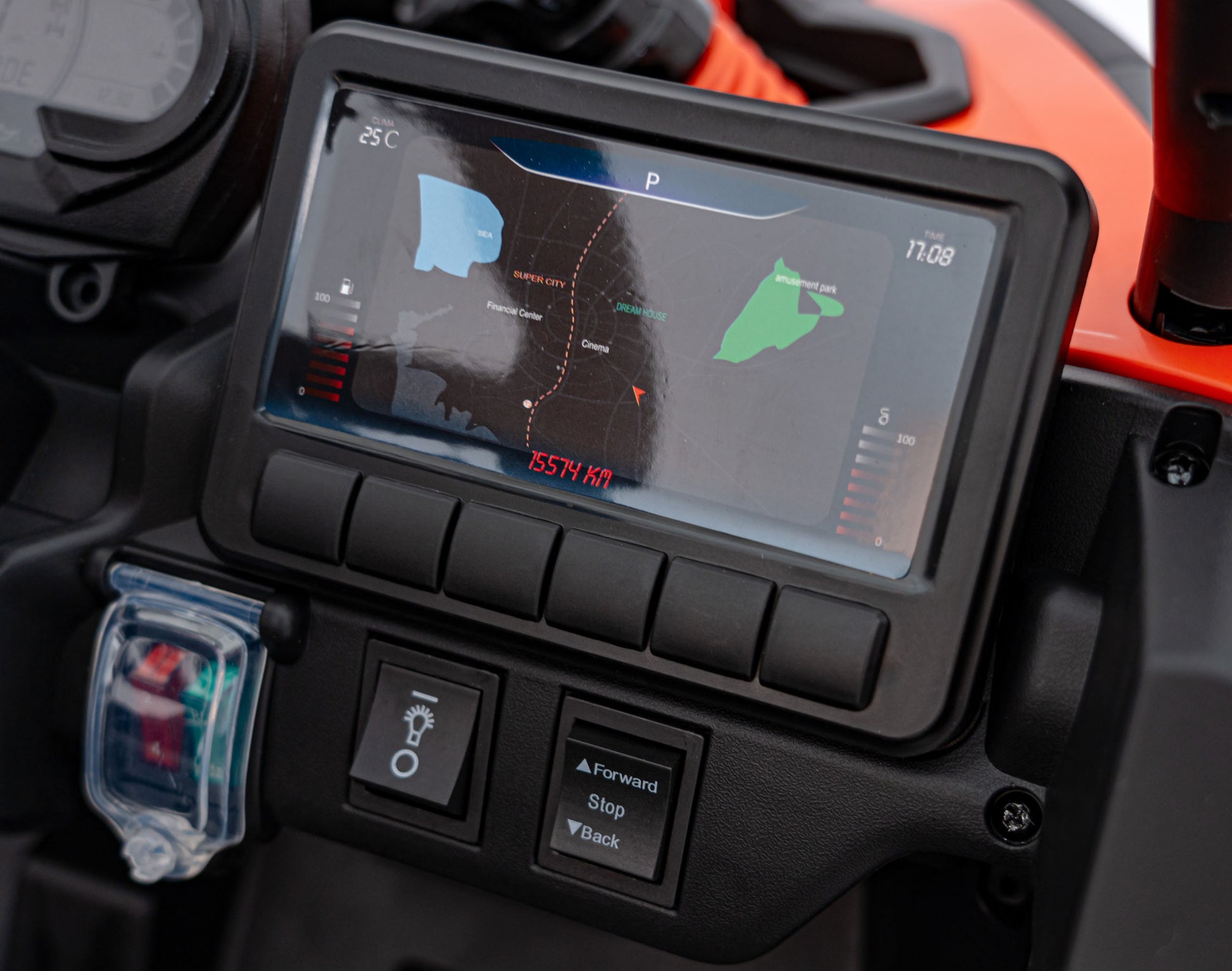 Buggy na akumulator ATV CAN-AM Maverick - narančasti