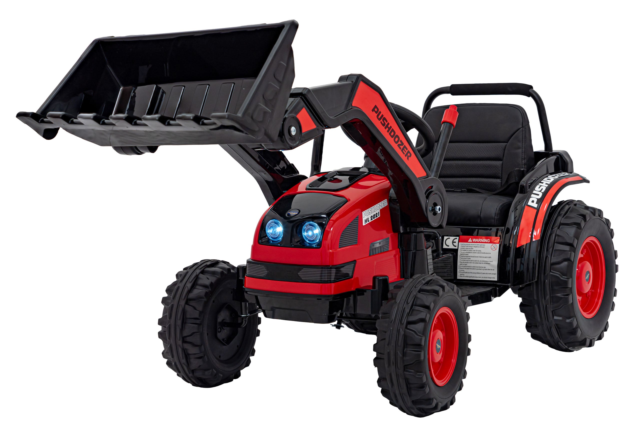 Bager na akumulator Excavator - crveni