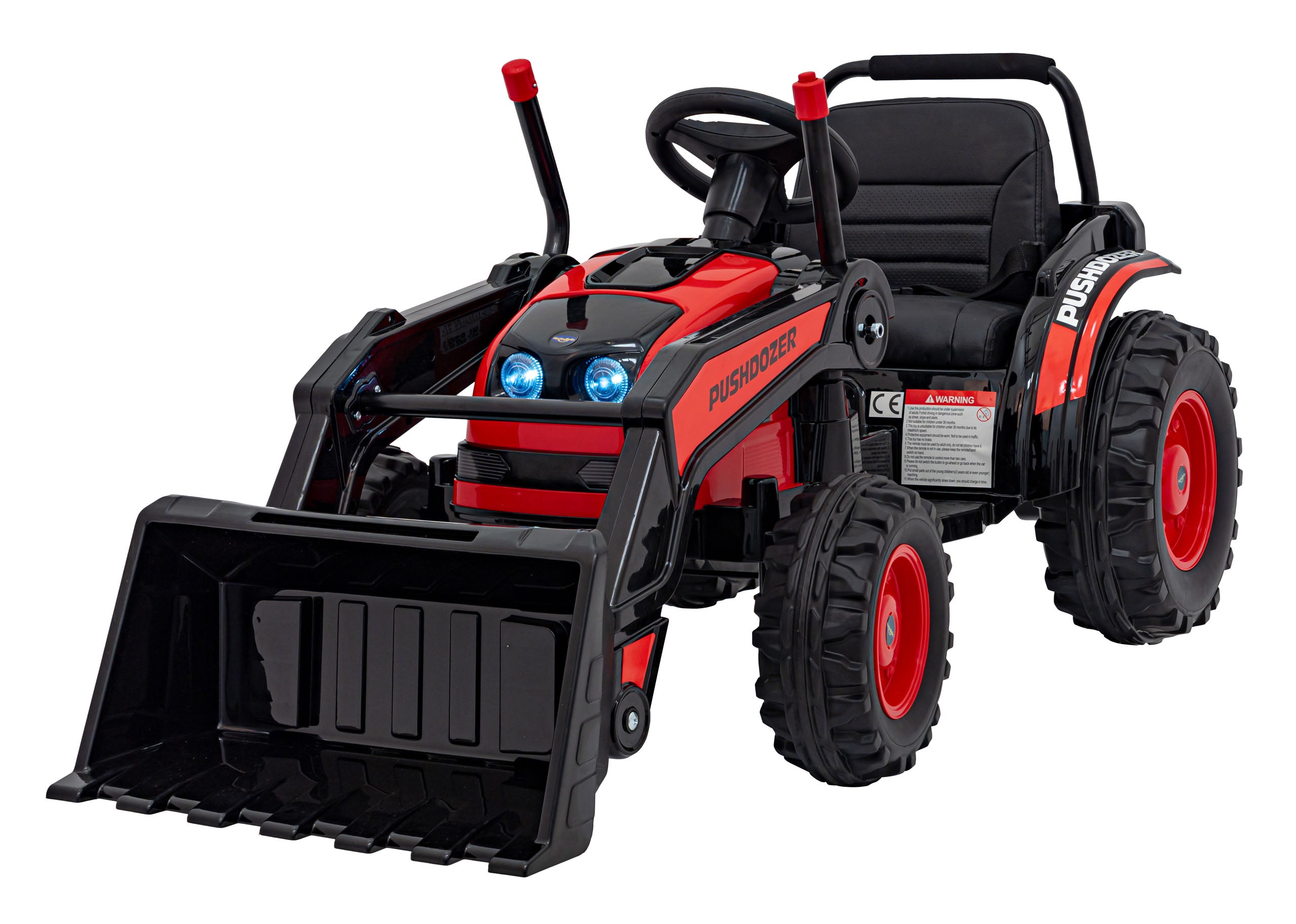 Bager na akumulator Excavator - crveni