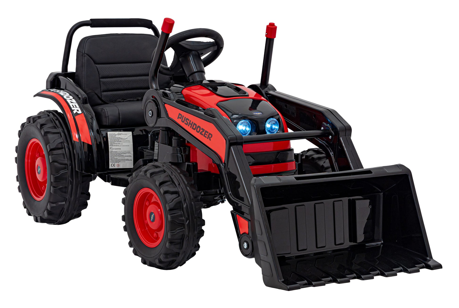 Bager na akumulator Excavator - crveni