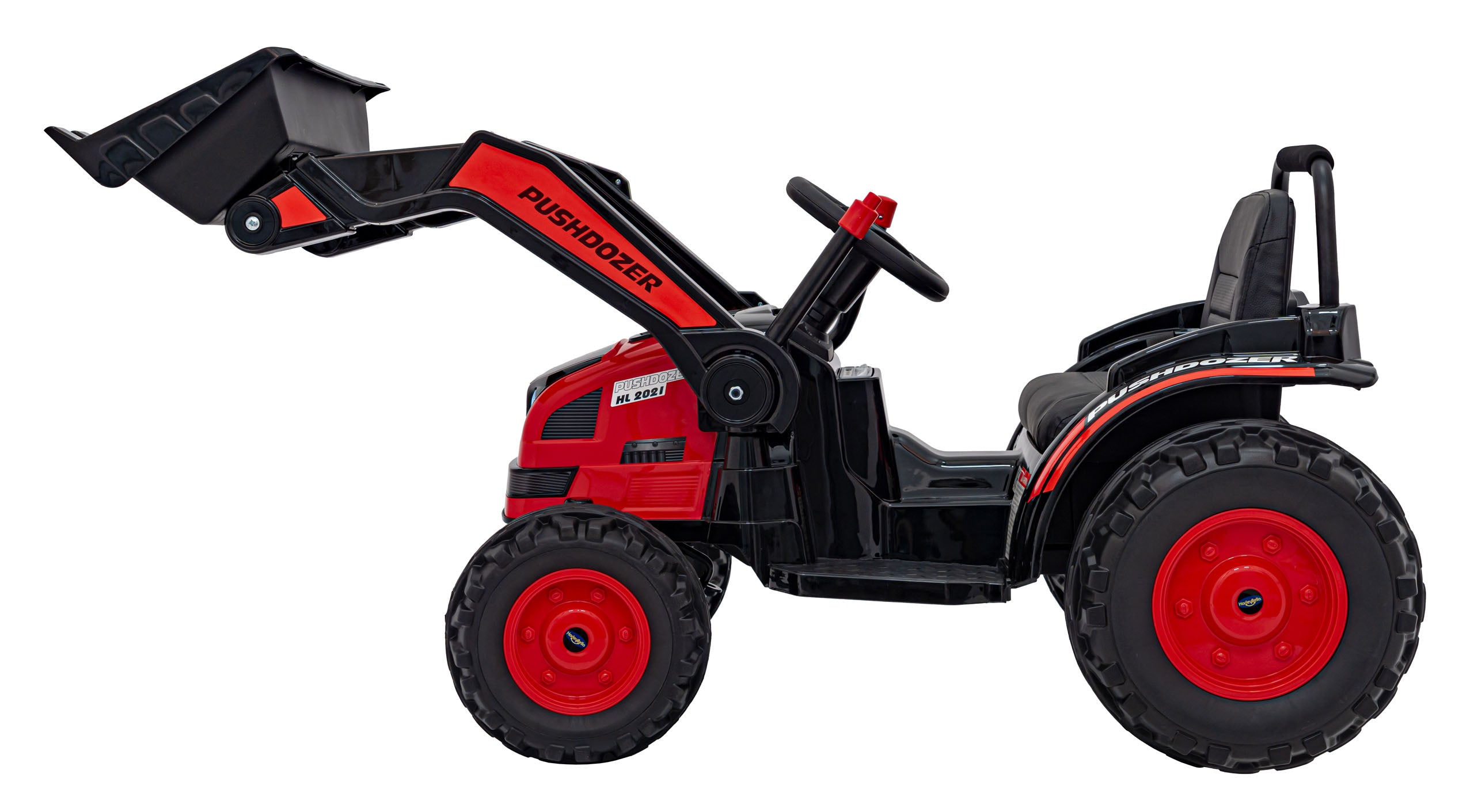 Bager na akumulator Excavator - crveni