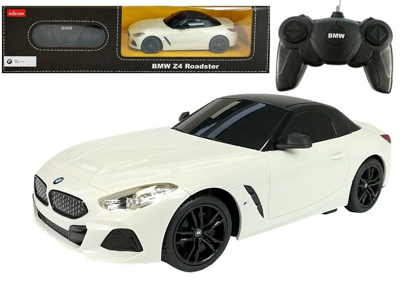Auto na daljinsko upravljanje BMW Z4 Roadster R/C Car Rastar 1:24 - bijeli