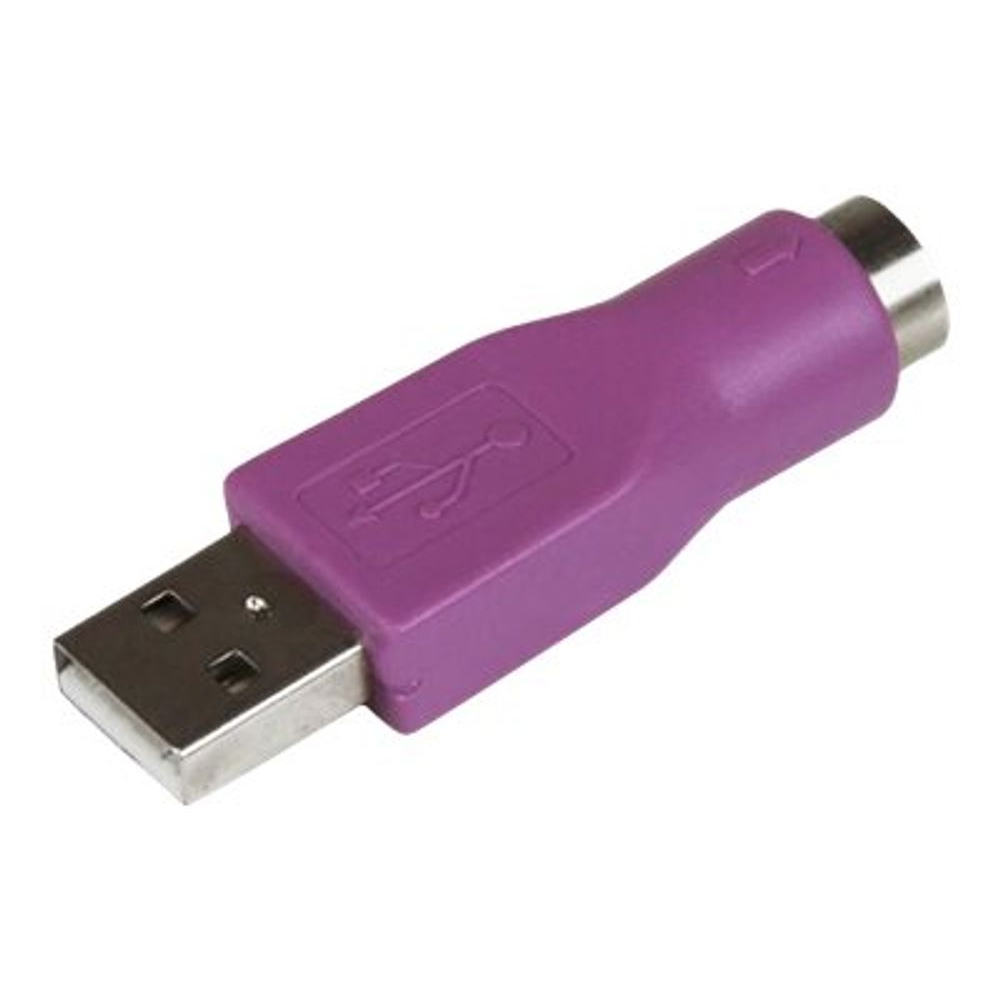 StarTech.com GC46MFKEY adapter za promjenu tipa priključka kabela USB A PS/2 Ljubičasto