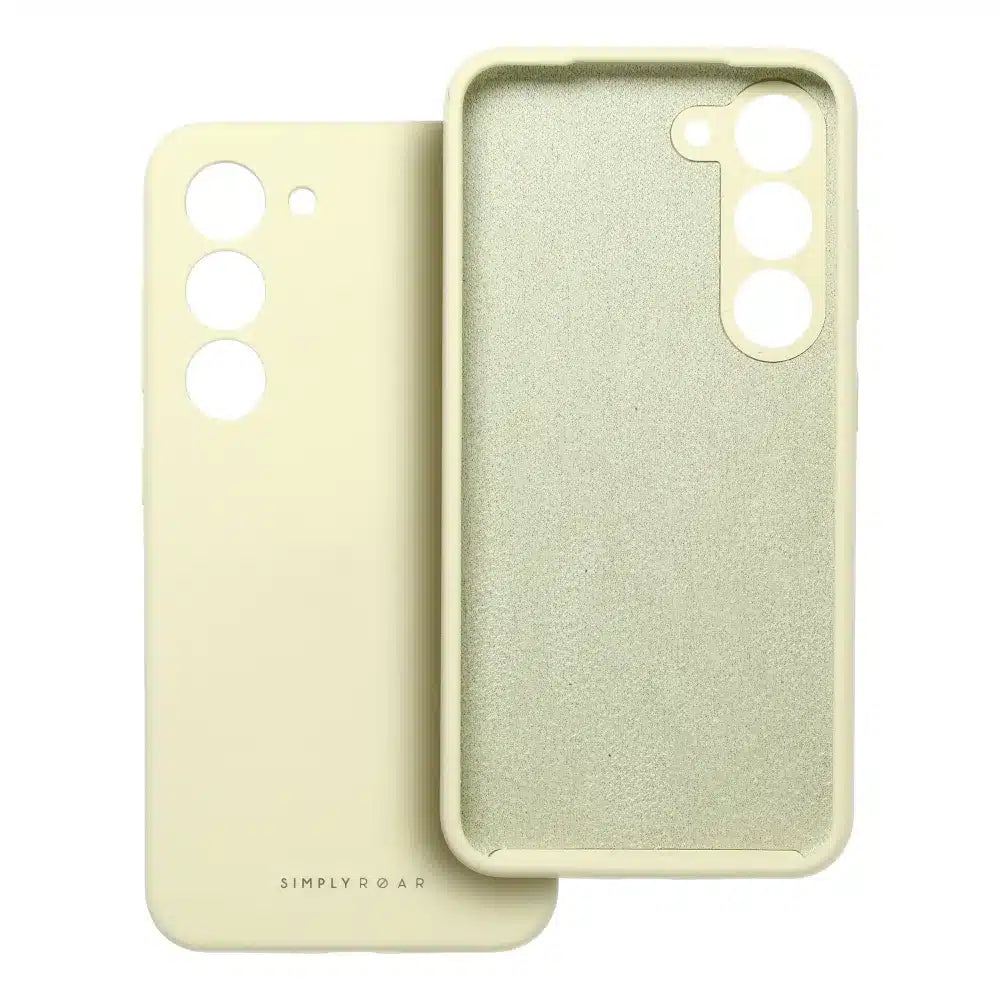 Roar Cloud-Skin etui – za Samsung Galaxy A54 5G svetlo rumene barve