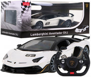 Licencirani auto na daljinsko upravljanje Lamborghini Aventador SVJ Performance 1:14 RASTAR - bijeli