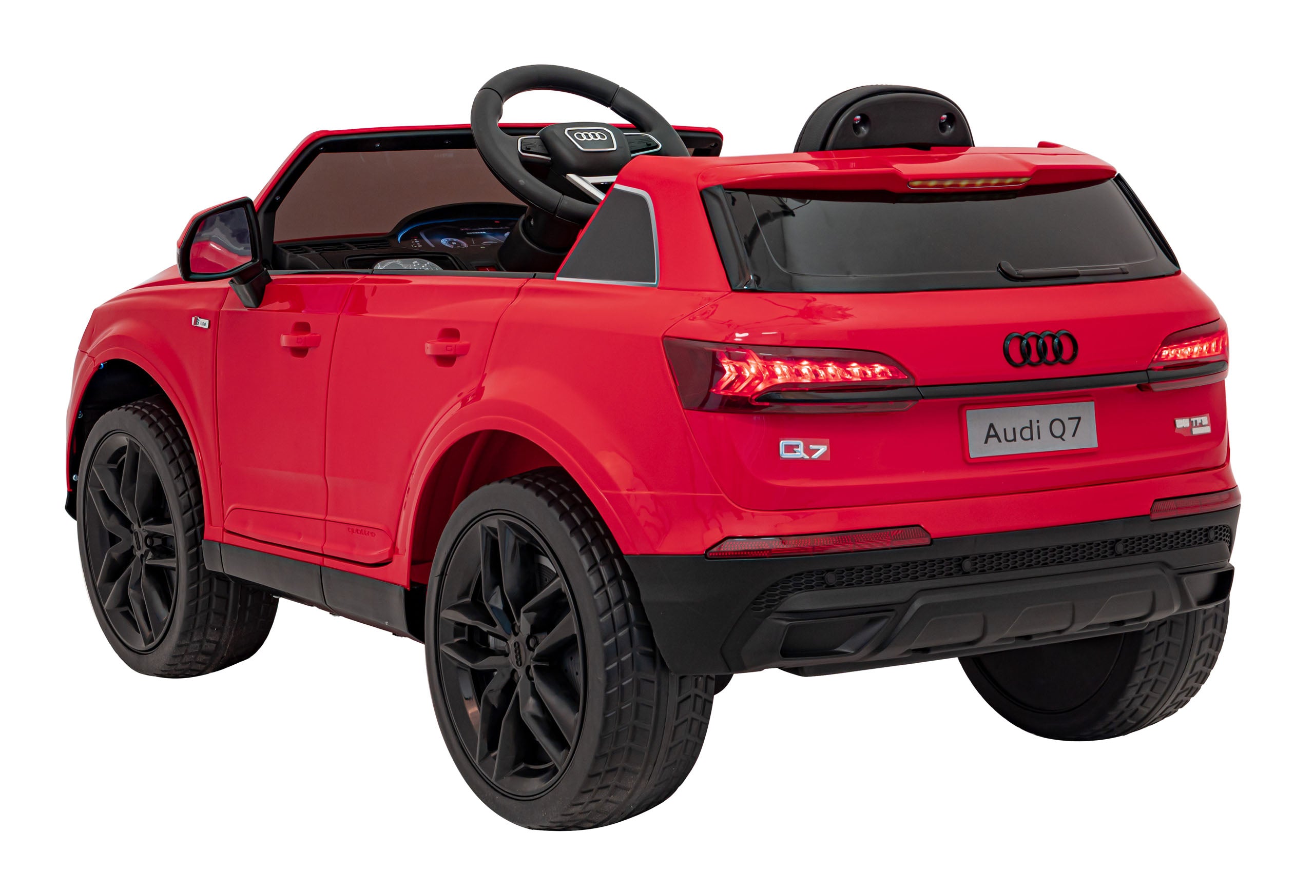 Licencirani auto na akumulator Audi Q7 NEW LIFT - crveni