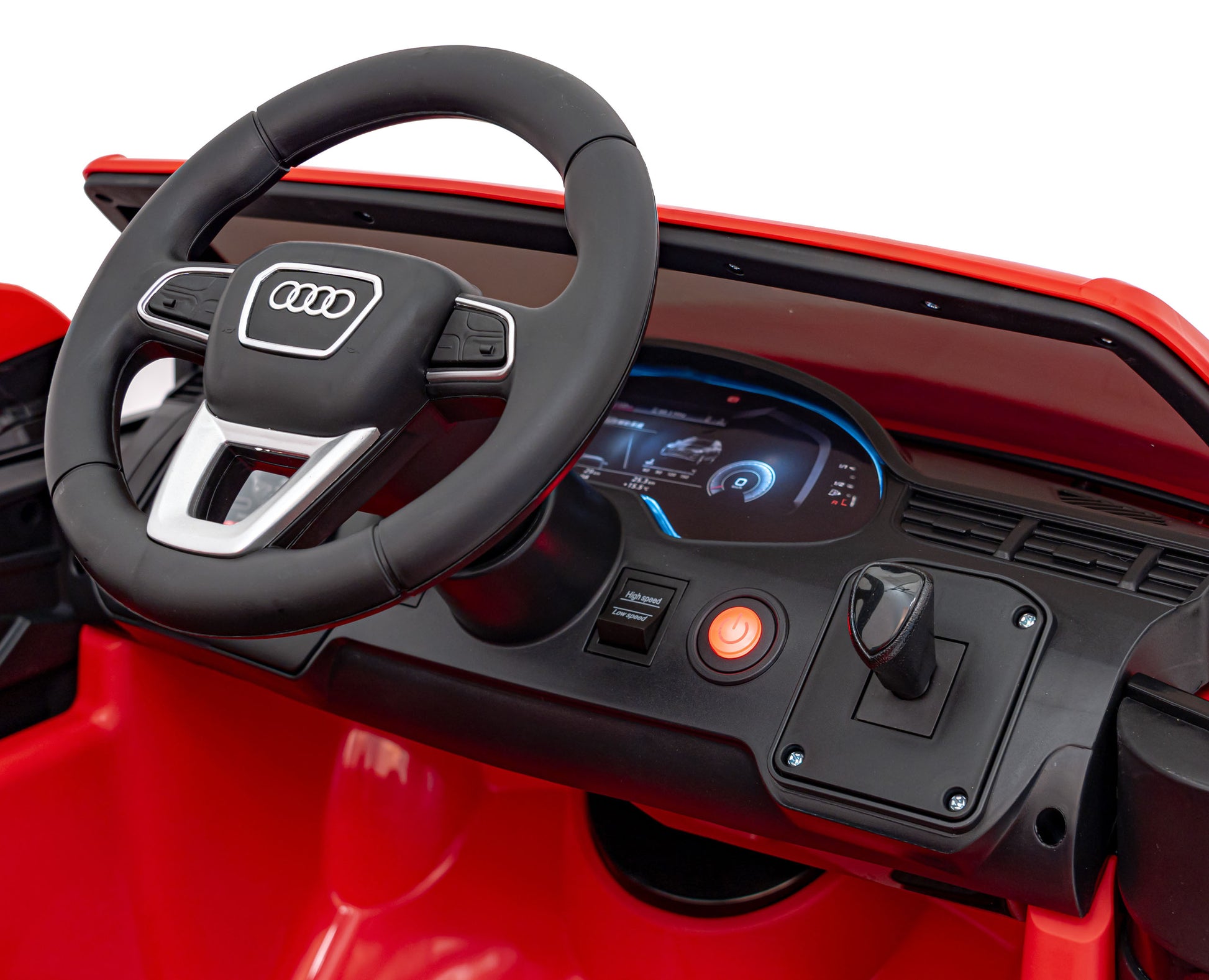 Licencirani auto na akumulator Audi Q7 NEW LIFT - crveni