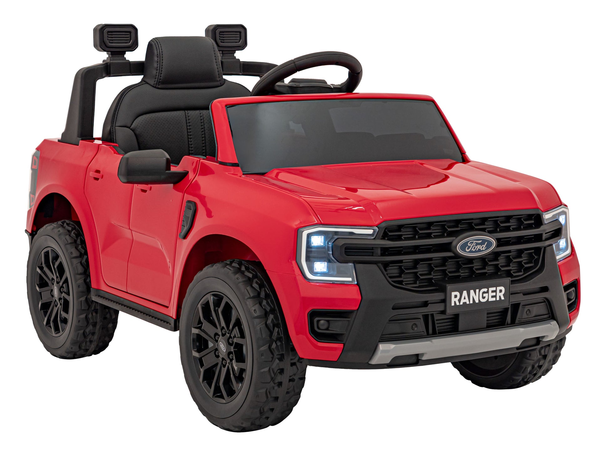 Licencirani auto na akumulator Ford Ranger LIFT - crveni